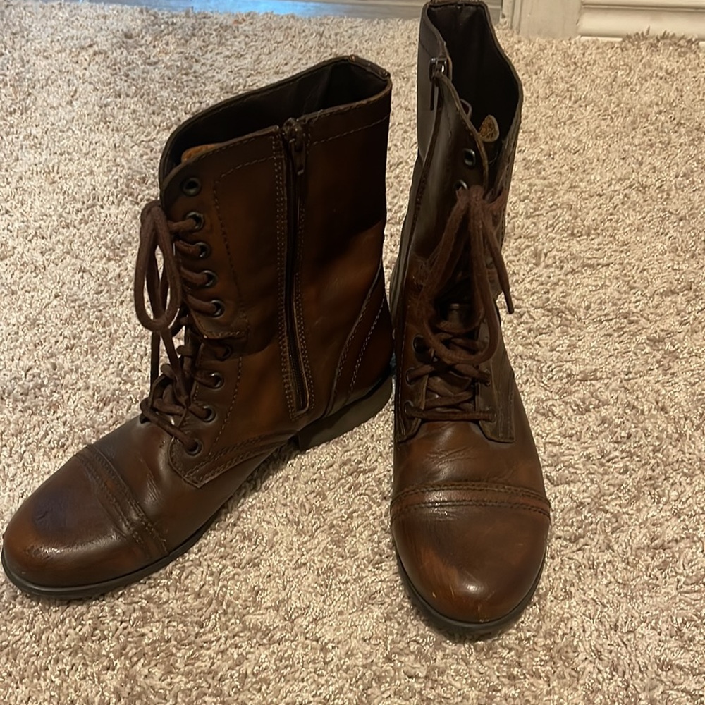Steve Madden Combat Boots